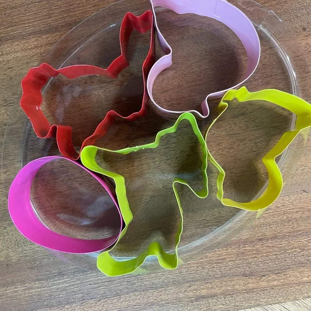 Easter Spring Animal Cookie Cutters Stainless Steel Set of 5 Grasslands Road